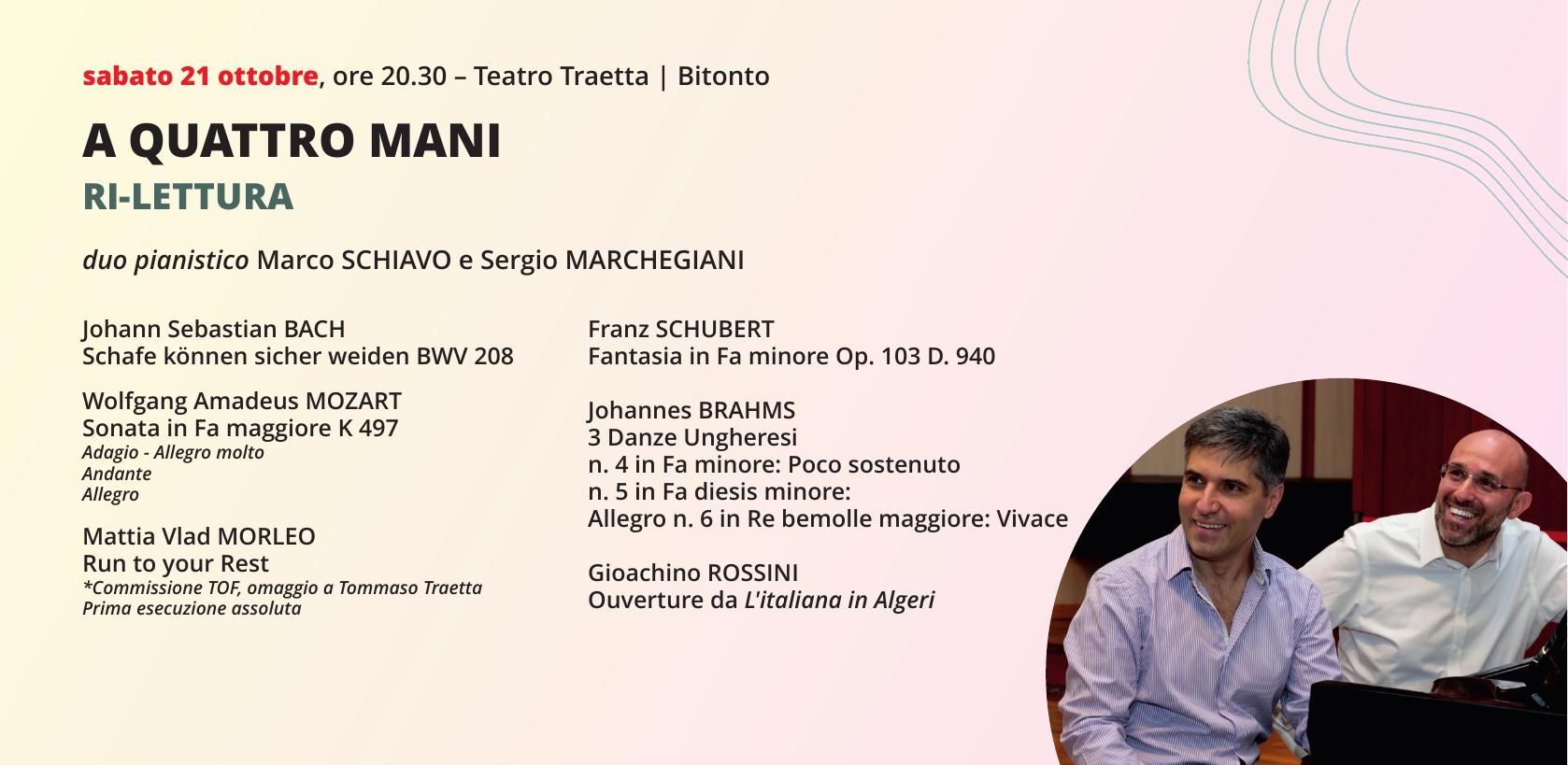 A QUATTRO MANI